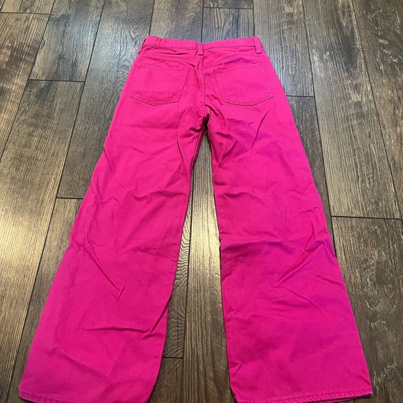 Old Navy Kids Hot Pink Jeans - Picture 2 of 2